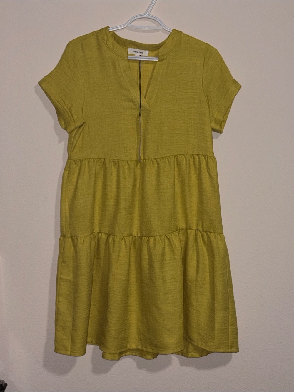 Zoey & Leelo tiered babydoll dress